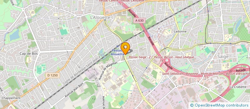 localisation de l'entreprise INDIVISION DEZARNAUD à PESSAC