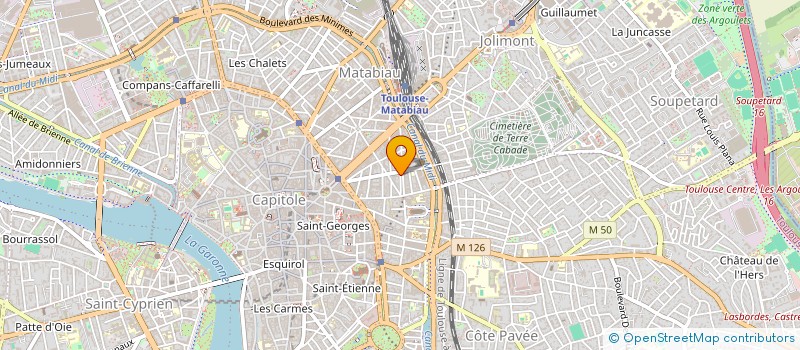 localisation de l'entreprise INDIVISION DEZON MOREL à TOULOUSE