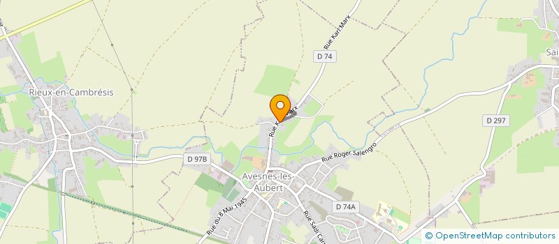 localisation de l'entreprise INDIVISION DHAP CORRENT  AVESNES-LES-AUBERT