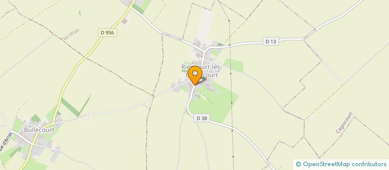 localisation de l'entreprise INDIVISION DHENIN & DHENIN  RIENCOURT-LES-CAGNICOURT