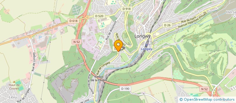 localisation de l'entreprise INDIVISION DI BERARDINO à LONGWY