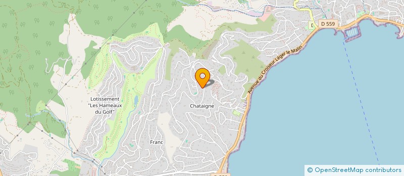 localisation de l'entreprise INDIVISION DI RIENZO SIRERA  SAINTE-MAXIME