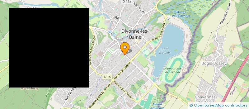 localisation de l'entreprise INDIVISION DI STEFANO BENOIT à DIVONNE-LES-BAINS