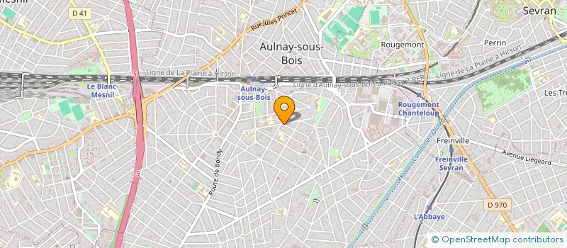 localisation de l'entreprise INDIVISION DIALLO à AULNAY-SOUS-BOIS