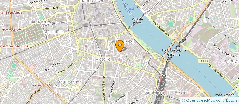 localisation de l'entreprise INDIVISION DIAS BELCHIOR GAILLARD  BORDEAUX