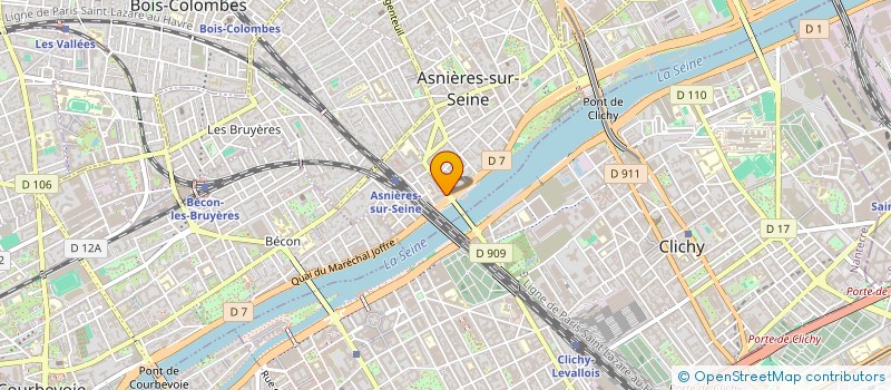 localisation de l'entreprise INDIVISION DIAZ AGAHI à ASNIERES-SUR-SEINE