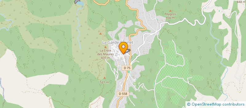 localisation de l'entreprise INDIVISION DIDIER JAEGLE  LA GARDE-FREINET