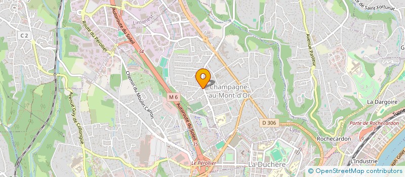 localisation de l'entreprise INDIVISION DIDIO VERNY  CHAMPAGNE-AU-MONT-D'OR