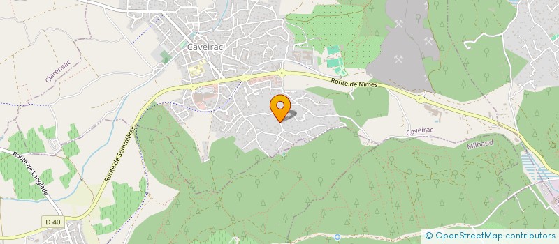 localisation de l'entreprise INDIVISION DIET/VERGNET  CAVEIRAC