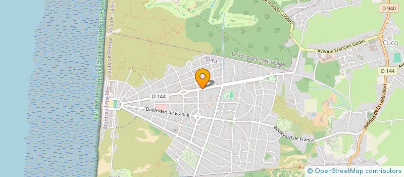 localisation de l'entreprise INDIVISION DIEU/FAMY à CUCQ