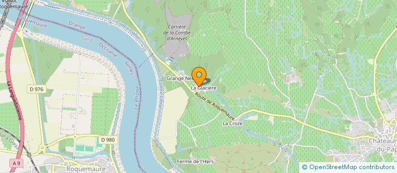 localisation de l'entreprise INDIVISION DIFFONTY COLETTE  CHATEAUNEUF-DU-PAPE