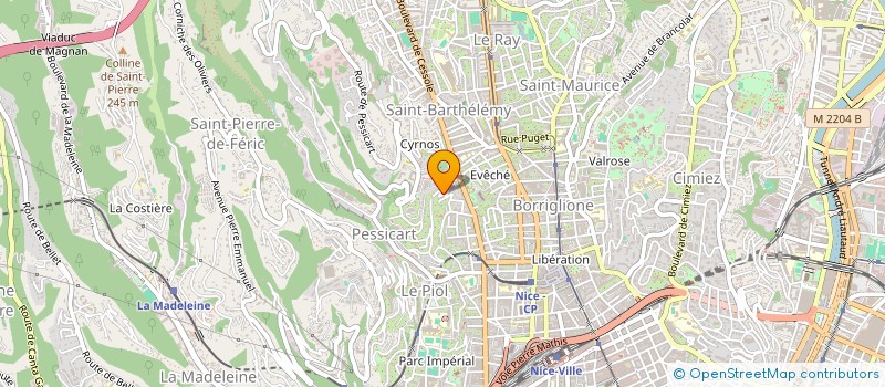 localisation de l'entreprise INDIVISION DIJOL ALUNNI à NICE