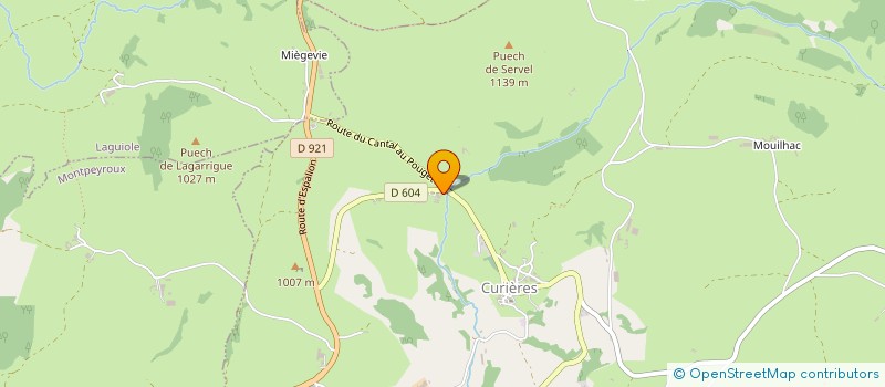 localisation de l'entreprise INDIVISION DIJOLS GILBERT & DANIELE  CURIERES