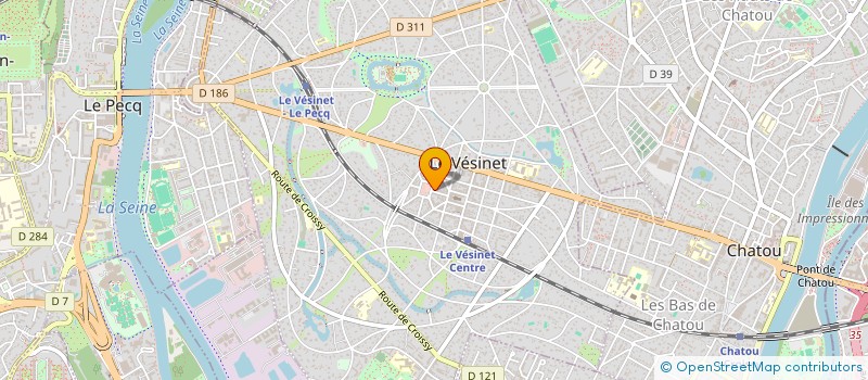 localisation de l'entreprise INDIVISION DINKESPILER ET LUCAS  LE VESINET