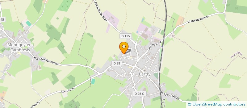 localisation de l'entreprise INDIVISION DIOT  BERTRY