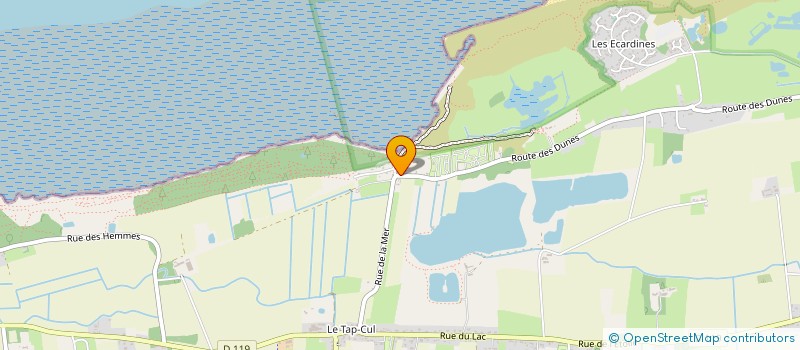 localisation de l'entreprise INDIVISION DIRICK LAUNE  OYE-PLAGE