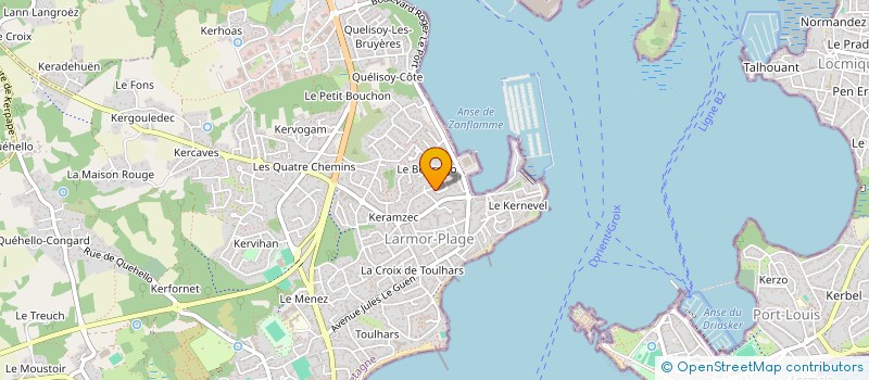 localisation de l'entreprise INDIVISION DISNAQUET LANCHEC à LARMOR-PLAGE