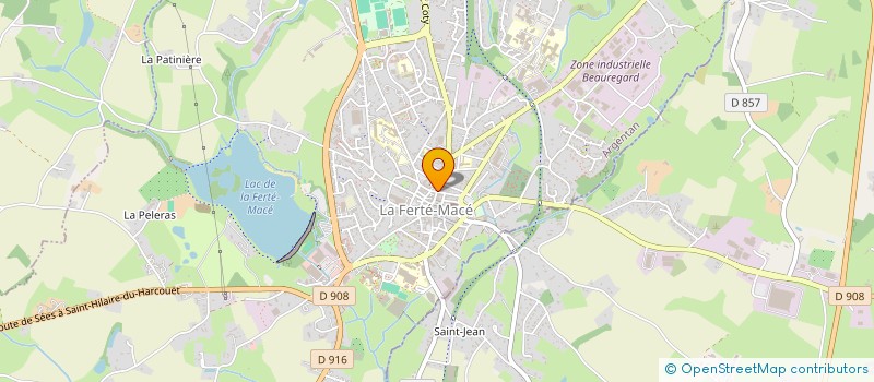 localisation de l'entreprise INDIVISION DIVEU à LA FERTE MACE
