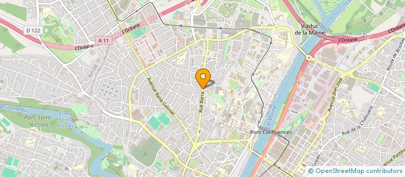 localisation de l'entreprise INDIVISION DIXNEUF à ANGERS