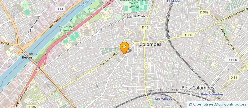 localisation de l'entreprise INDIVISION DJABRI à COLOMBES