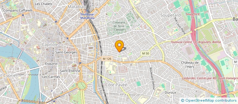 localisation de l'entreprise INDIVISION DJAOUTI ATASSI  TOULOUSE