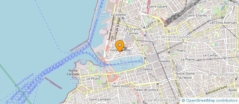 localisation de l'entreprise INDIVISION DJEBALI à MARSEILLE