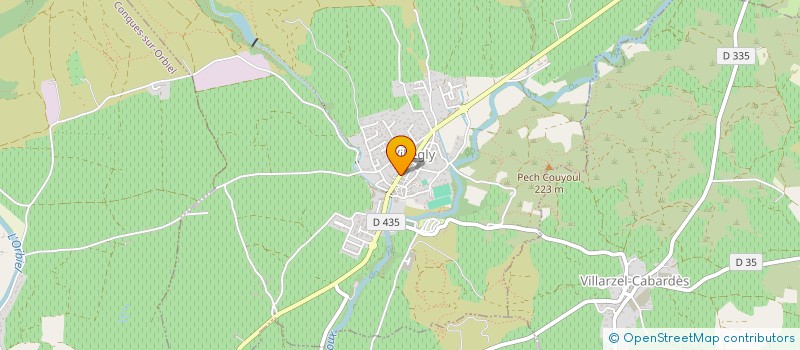 localisation de l'entreprise INDIVISION DJILLALI MERLET  VILLEGLY