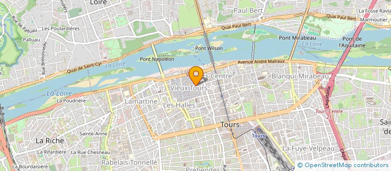 localisation de l'entreprise INDIVISION DJOUDAD BUI  TOURS