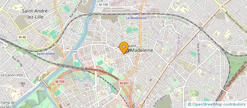 localisation de l'entreprise INDIVISION DO DINH TY / TRAN à LA MADELEINE