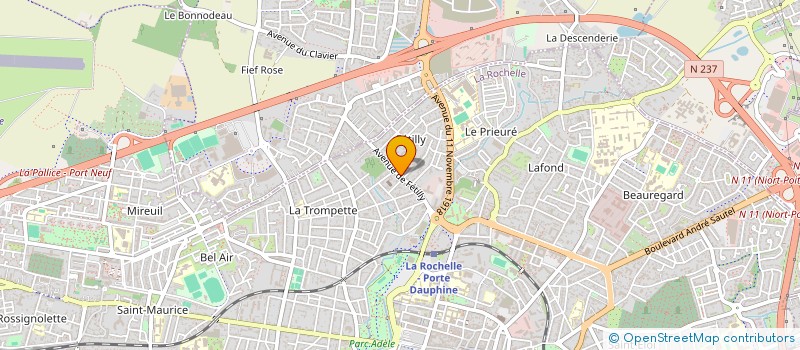 localisation de l'entreprise INDIVISION DOBAIRE  LA ROCHELLE