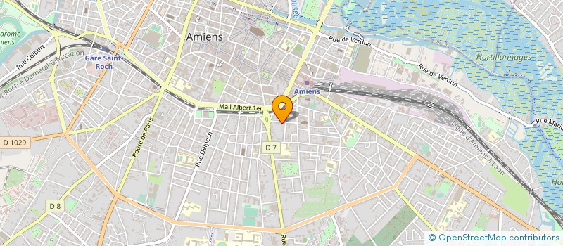 localisation de l'entreprise INDIVISION DOCTEURS PLANQUE ET DEGAND à AMIENS