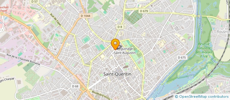 localisation de l'entreprise INDIVISION DODEUIL LOUIS à SAINT-QUENTIN