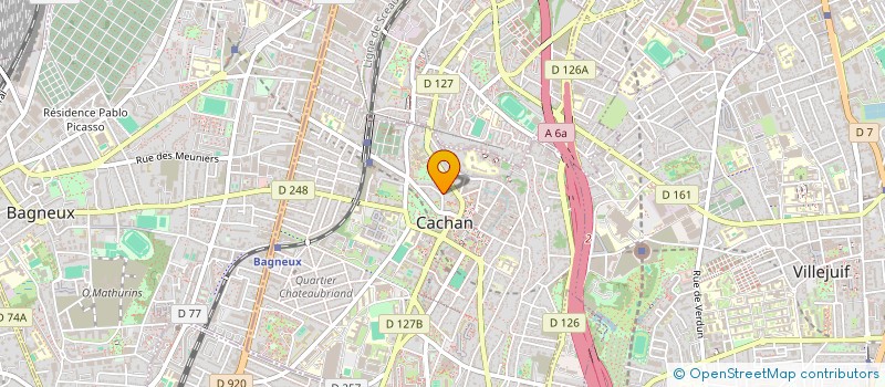 localisation de l'entreprise INDIVISION DODUIK  CACHAN