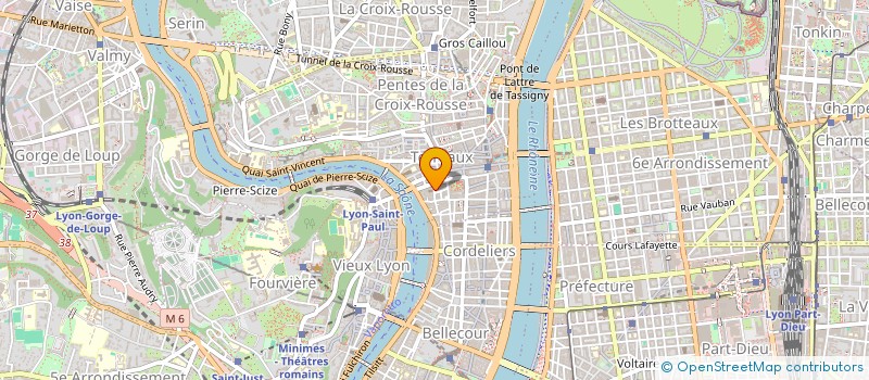 localisation de l'entreprise INDIVISION DOERFLER ET DUFOUR à LYON