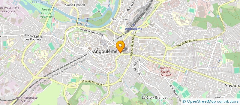 localisation de l'entreprise INDIVISION DOERLER ET MOURICHOU à ANGOULEME