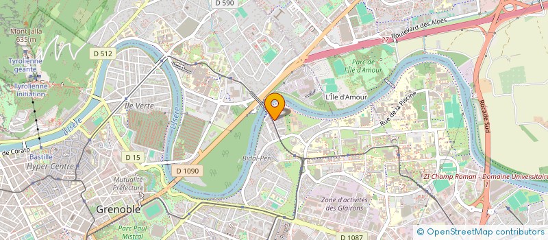 localisation de l'entreprise INDIVISION DOLCEVIA SMH  SAINT-MARTIN-D'HERES