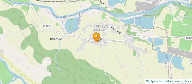 localisation de l'entreprise INDIVISION DOLET RENE JACQUES MARCEL à SORDE L'ABBAYE