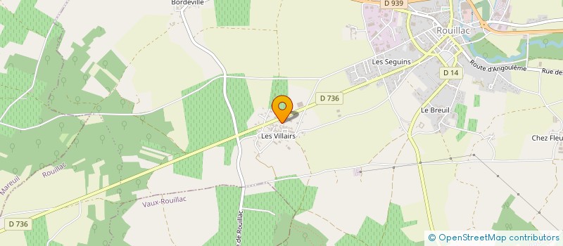 localisation de l'entreprise INDIVISION DOMAIN à ROUILLAC