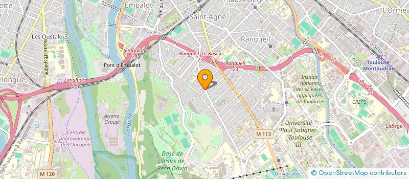 localisation de l'entreprise INDIVISION DOMECQ - FONTAN à TOULOUSE
