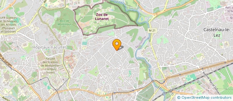 localisation de l'entreprise INDIVISION DOMERGUE à MONTPELLIER