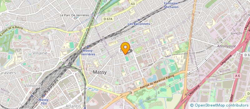 localisation de l'entreprise INDIVISION DOMINIQUE MENGUE LAYE TRAORE  MASSY