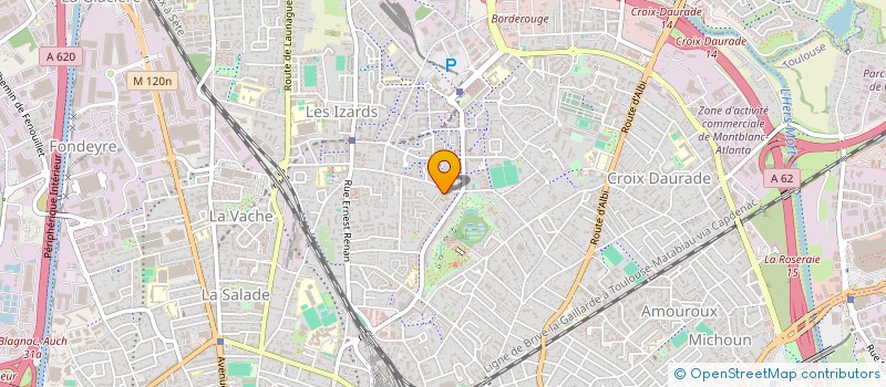 localisation de l'entreprise INDIVISION DONET à TOULOUSE