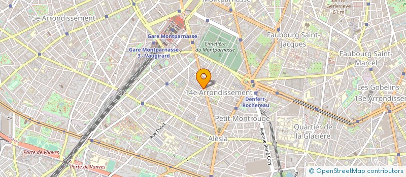 localisation de l'entreprise INDIVISION DONNO - CAROTTI  PARIS