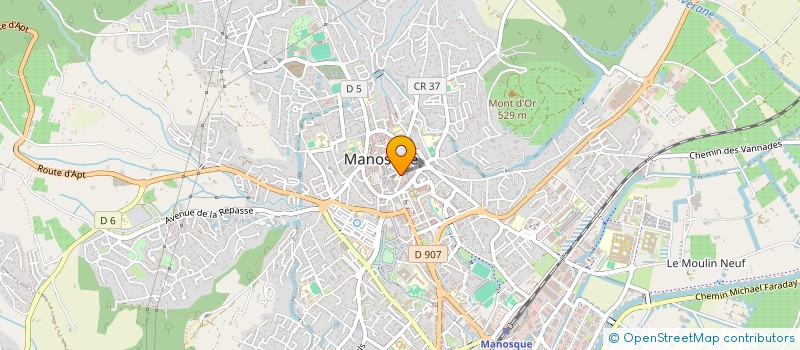 localisation de l'entreprise INDIVISION DONTEVILLE PERNOT  MANOSQUE