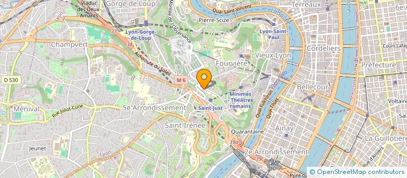 localisation de l'entreprise INDIVISION DORE à LYON