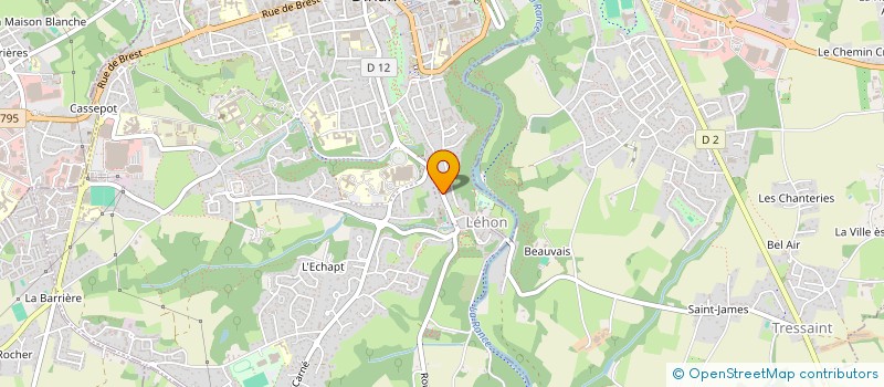 localisation de l'entreprise INDIVISION DORE PRIMAULT  DINAN