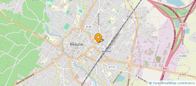 localisation de l'entreprise INDIVISION DOREY à BEAUNE