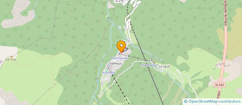 localisation de l'entreprise INDIVISION DORVAULT - CONIN  MODANE