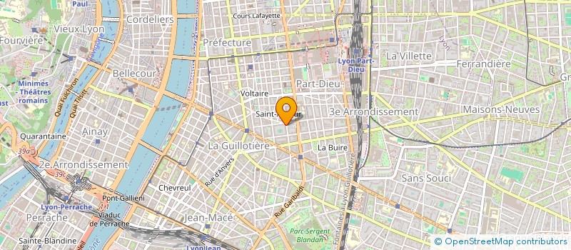 localisation de l'entreprise INDIVISION DOS SANTOS BOTA ET TONTI  LYON