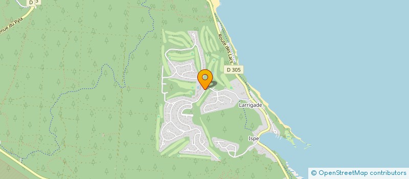 localisation de l'entreprise INDIVISION DOSQUET  BISCARROSSE